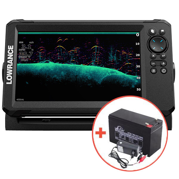 Rybářský sonar Lowrance Eagle 9 / 9" (22,86 cm) / IPS displej / černá Varianta: ivi1
