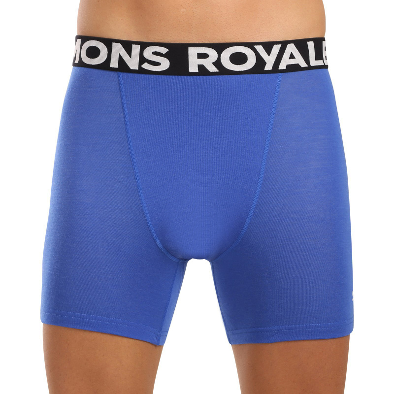 Pánské boxerky Mons Royale merino modré (100088-1169-788) L, trenky / trenýrky