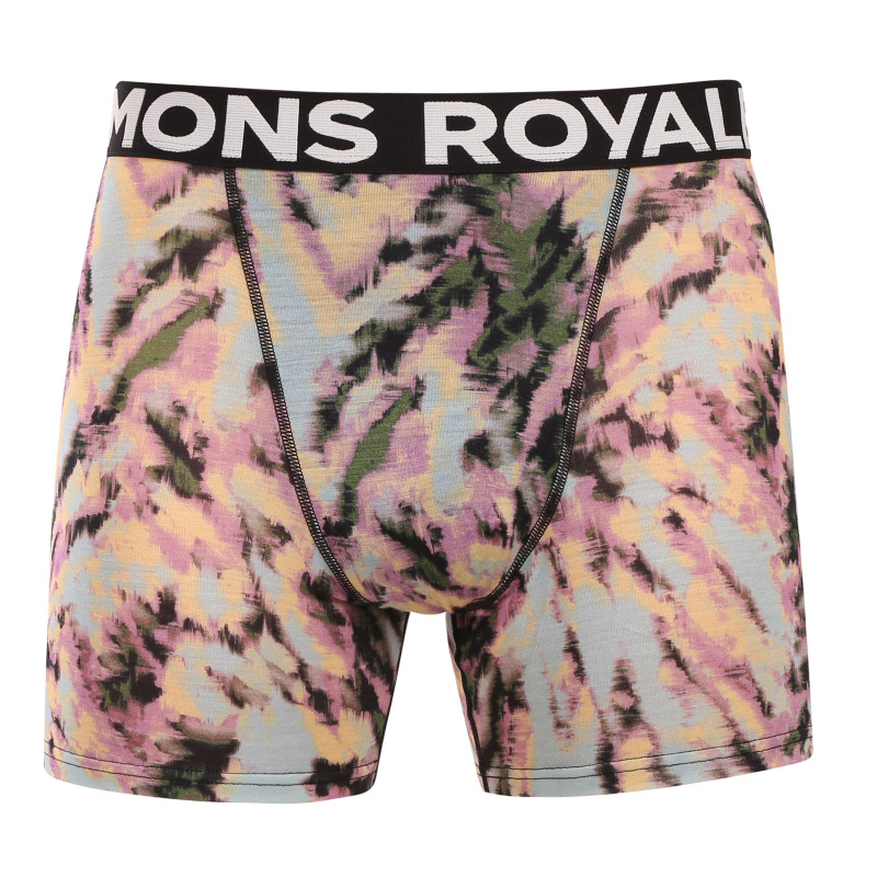 Pánské boxerky Mons Royale merino vícebarevné (100088-2169-875) M, trenky / trenýrky