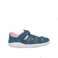 BOBUX SUMMIT Tidal Teal-Pink Diamond Multi | Dětské barefoot sandály - 23