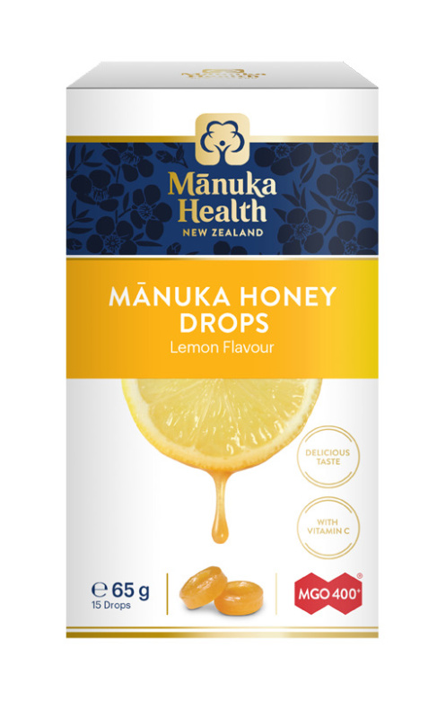 Manuka Health Citrónové bonbony MGO 400+, 65g