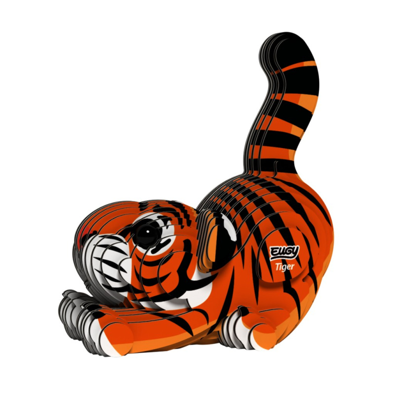 EUGY Tygr 3D kartonová skládačka