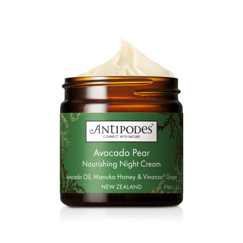 Antipodes Avocado Pear Collagen-Boosting Night Cream noční výživný krém na obličej 60 ml