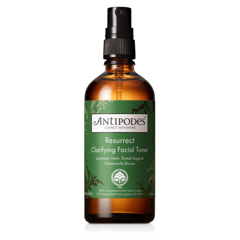 Antipodes Resurrect Clarifying Facial Toner čisticí osvěžující tonikum ve spreji 100 ml
