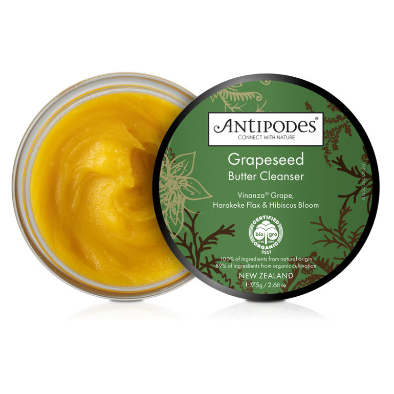 Antipodes Grapeseed Butter Cleanser máslo pro dokonalé vyčištění pleti 75 g