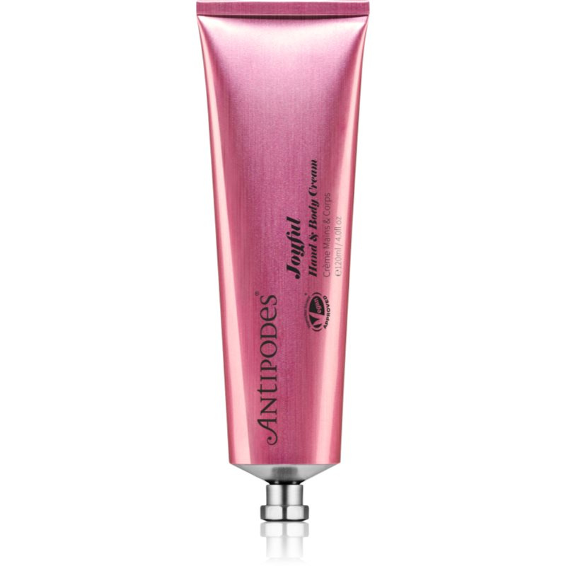 Antipodes Joyful Hand & Body Cream vyživující krém na ruce a tělo s vůní Wild blackcurrant 120 ml