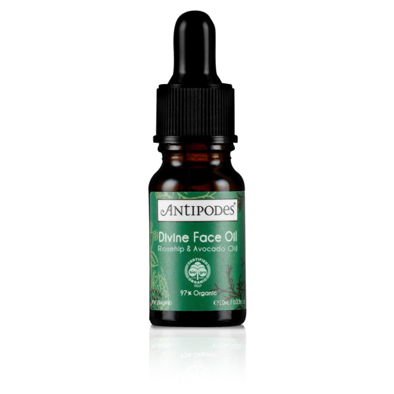 Antipodes Divine Face Oil Rosehip & Avocado Oil ochranné sérum proti prvním známkám stárnutí pleti 10 ml