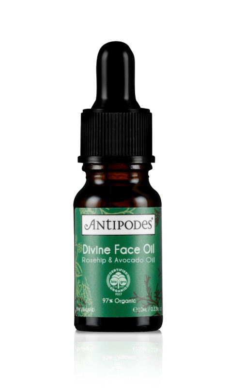 Antipodes Divine Face Oil Rosehip & Avocado Oil ochranné sérum proti prvním známkám stárnutí pleti 10 ml