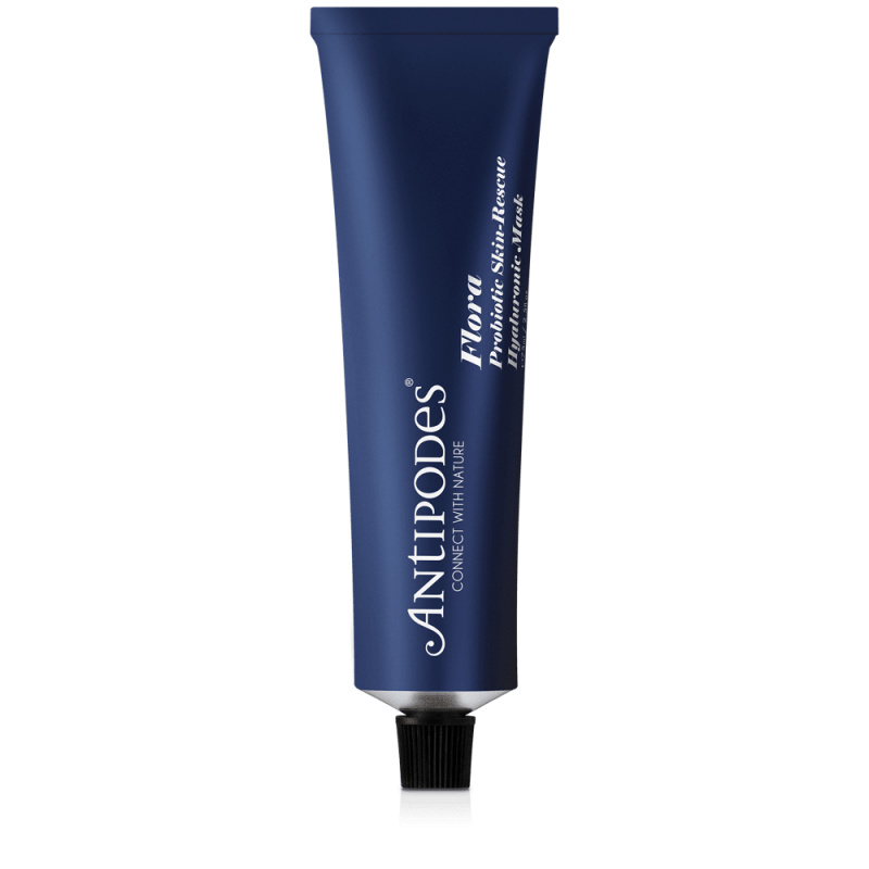 Antipodes Flora Probiotic Skin-Rescue Hyaluronic Mask revitalizační pleťová maska s probiotiky 75 ml