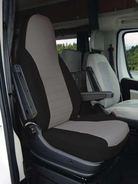 Potah Carbest na originální sedačku Fiat Ducato od roku výroby 2014 - 2 kusy