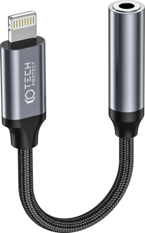 Lightning adaptér pro 3,5mm sluchátkový jack - Tech-Protect