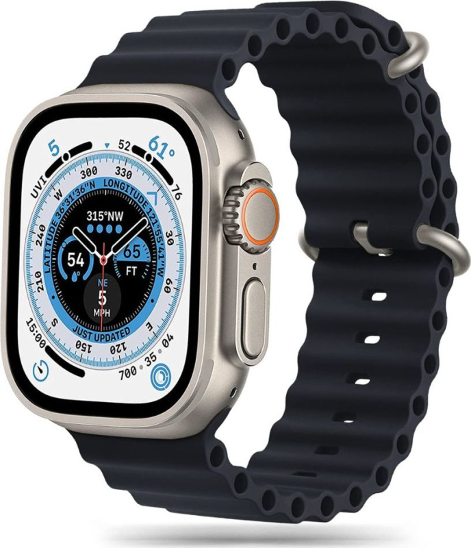 Tech-Protect Řemínek pro Apple Watch 44mm / 45mm / 46mm / 49mm - Tech-Protect, Iconband Pro Black