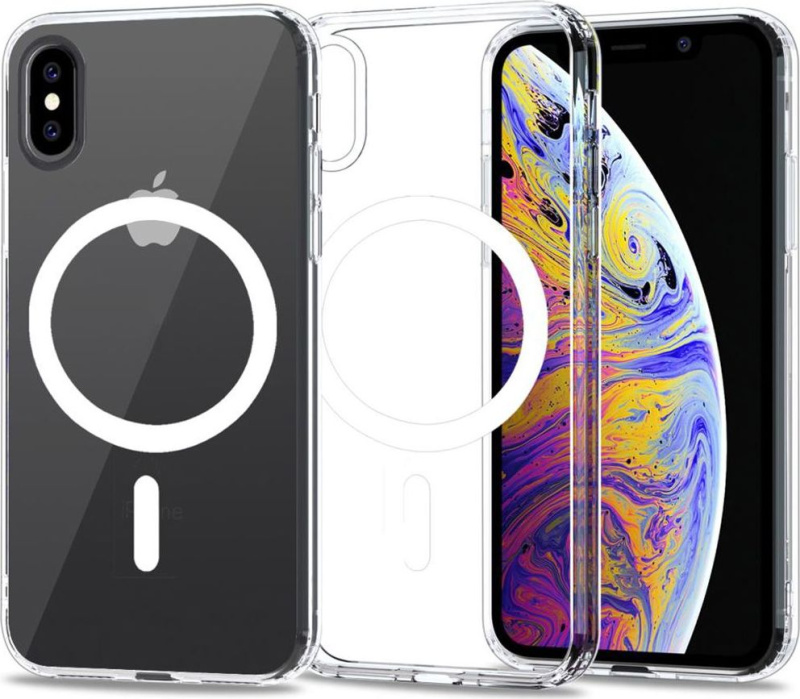 Tech-Protect Ochranný kryt pro iPhone X / XS - Tech-Protect, Magmat MagSafe Clear