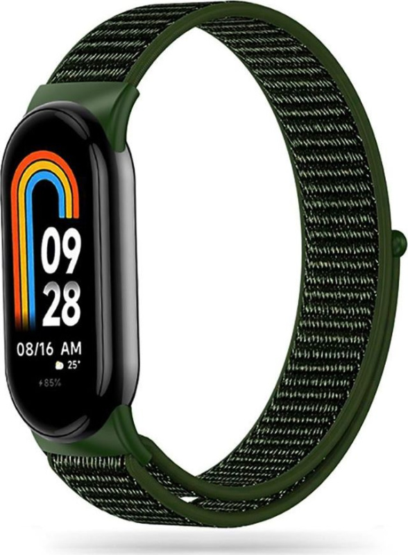 Tech-Protect Řemínek pro Xiaomi Smart Band 8 / 9 - Tech-Protect, Nylon Green