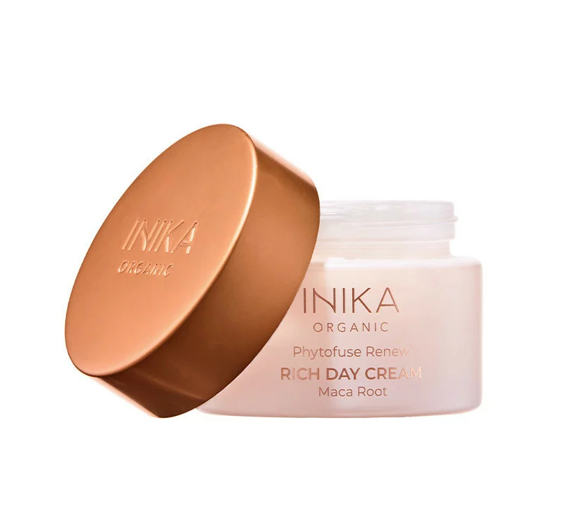INIKA Organic Phytofuse Renew Rich Day Cream bohatý denní krém 50 ml