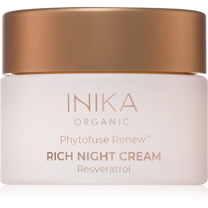 INIKA Organic Phytofuse Renew Rich Night Cream antioxidační noční krém 50 ml