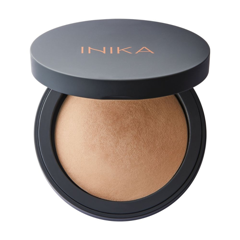 INIKA Organic Powder Makeup kompaktní pudrový make-up odstín Patience 8 g