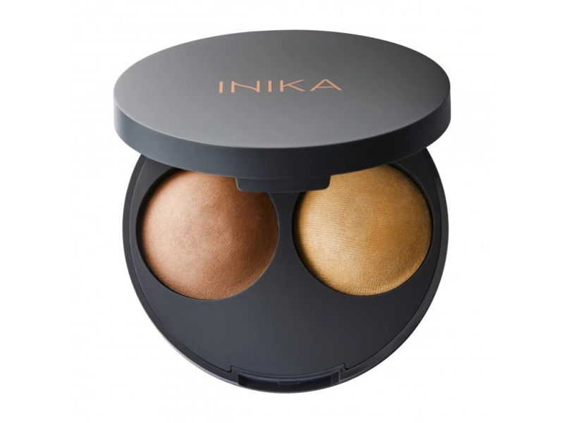 INIKA Organic Contour Duo konturovací pudr odstín Almond 5 g