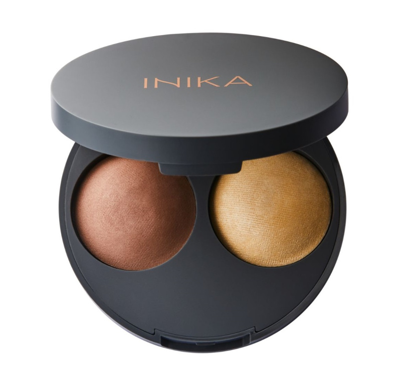 INIKA Organic Contour Duo konturovací pudr odstín Teak 5 g