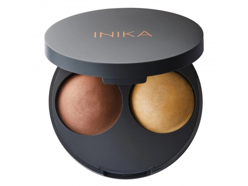 INIKA Organic Contour Duo konturovací pudr odstín Teak 5 g