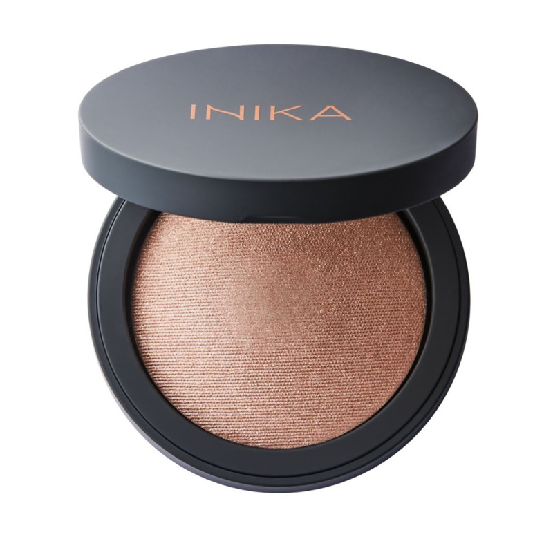 INIKA Organic Mineral Illuminisor kompaktní pudrový rozjasňovač odstín Starlight 8 g