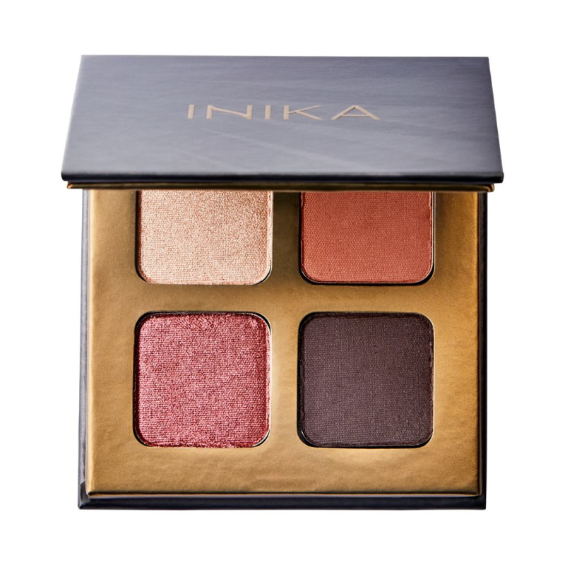 INIKA Organic Eyeshadow Palette Flowers paletka očních stínů 5 g