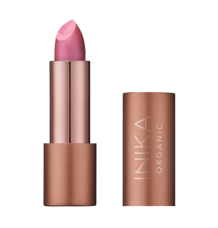 INIKA Organic Creamy Lipstick krémová hydratační rtěnka odstín Flushed 4,2 g