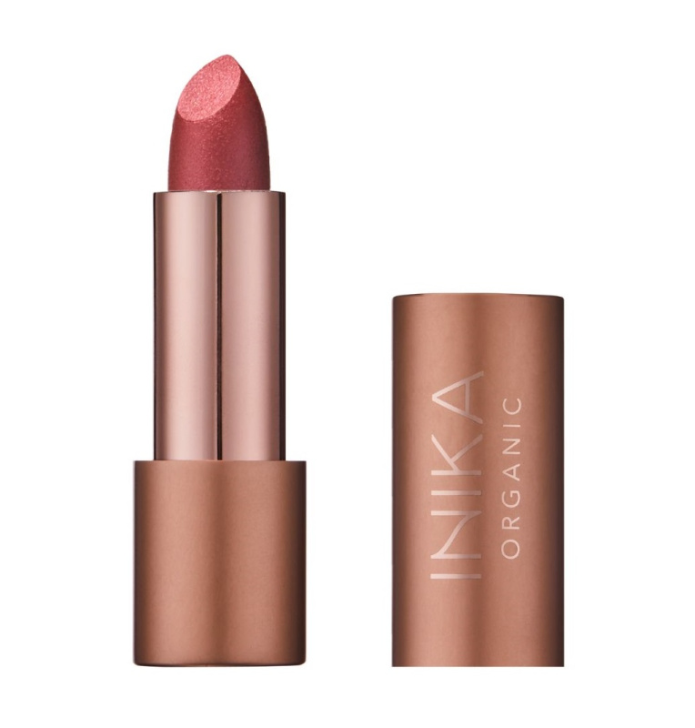 INIKA Organic Creamy Lipstick krémová hydratační rtěnka odstín Auburn 4,2 g