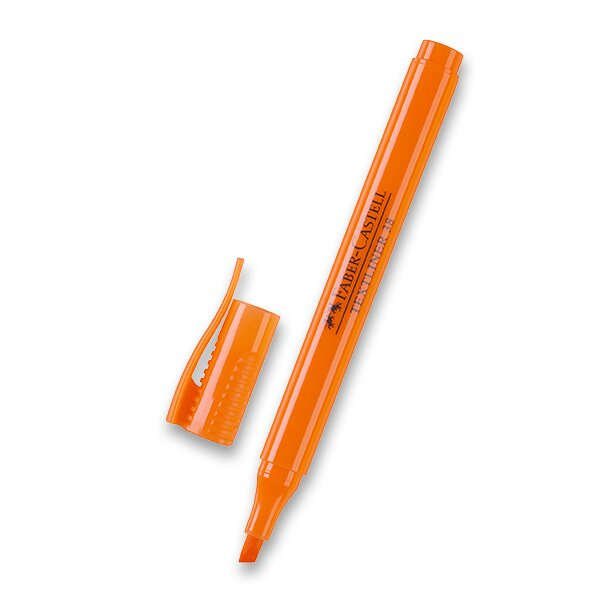 Zvýrazňovač Faber-Castell Textliner 38 - oranžový