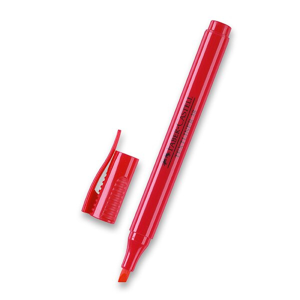 Zvýrazňovač Faber-Castell Textliner 38 - červený