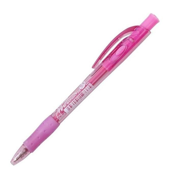 Kuličkové pero Stabilo 318 Marathon růžová