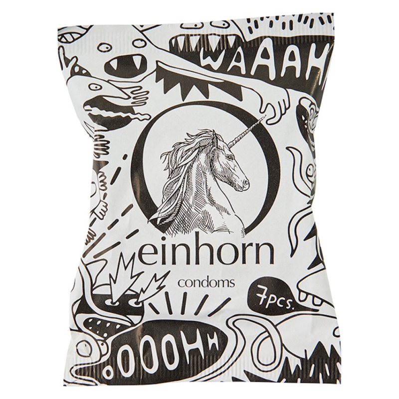 EINHORN Kondomy standard sperma monstrum 7 kusů