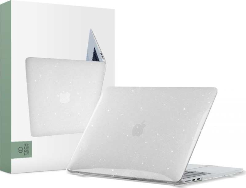 Tech-Protect Ochranný kryt na MacBook Air 13 (2022-2024) - Tech-Protect, SmartShell Glitter