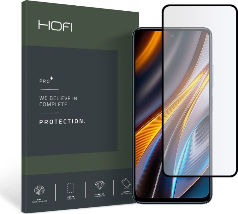 Hofi Hybridní ochranné sklo na Xiaomi Poco X4 GT - Hofi, Glass Pro+