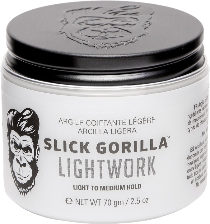 Slick Gorilla Lightwork stylingový jíl na vlasy pro muže 70 g