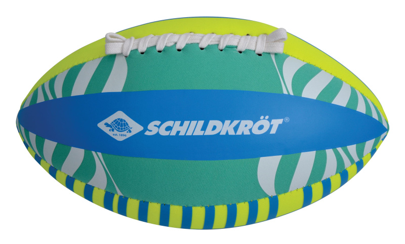 Schildkröt - neoprenový míč na americký fotbal Ocean, vel. 6 - žlutý