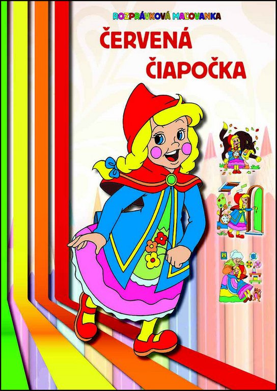 Rozprávková maľovanka Červená čiapočka -  Autor Neuveden