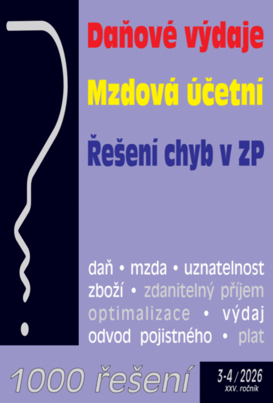 1000 řešení 3-4/2026 - Zdeněk Štipl, autorů kolektiv
