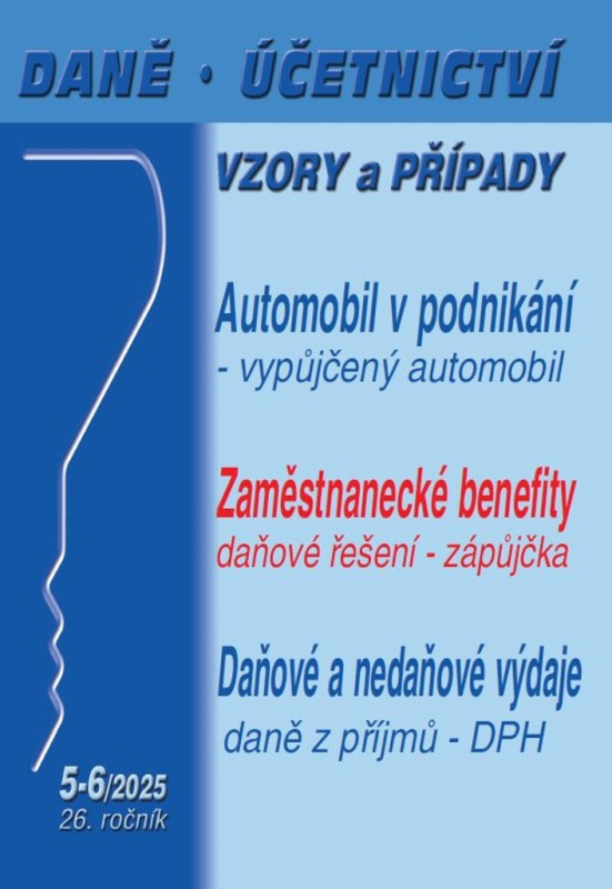 DÚVaP 5-6/2025 Daně, účetnictví, vzory a případy PORADCE s. r. o.
