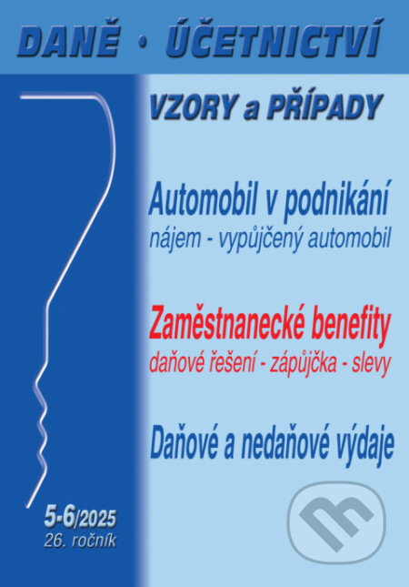 DÚVaP 5-6/2025 Daně, účetnictví, vzory a případy PORADCE s. r. o.