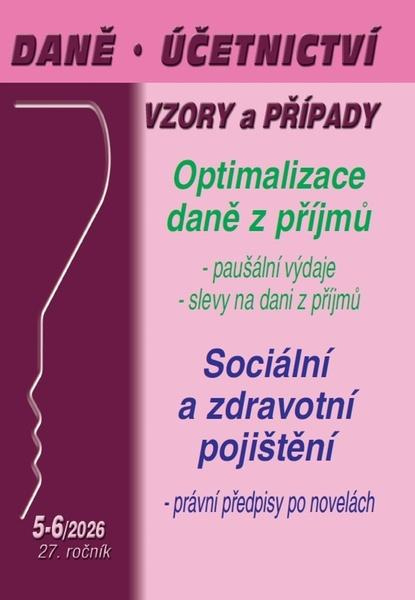 DÚVaP č. 5-6 / 2026 - Optimalizace daně (Pojištění – zdravotní, sociální, nemocenské) - kniha z kategorie Daně