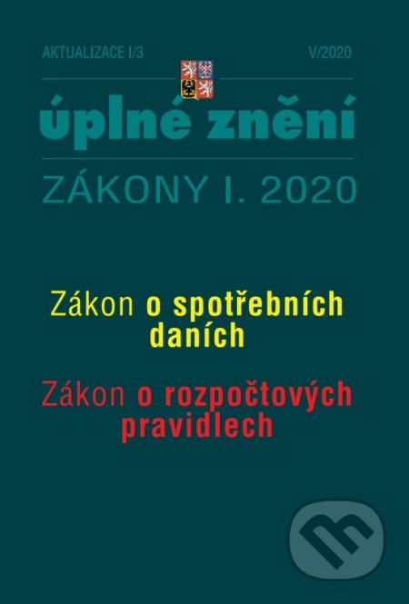 Aktualizace I/3 2020 – Spotřební daně, Rozpočtová pravidla