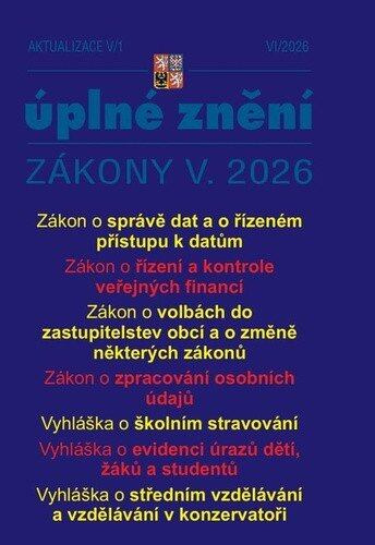 Aktualizace V/1 2026 Zákon o správě dat a o řízeném přístupu k datům,Aktualizace V/1 2026 Zákon o správě dat a o řízeném přístupu k datům