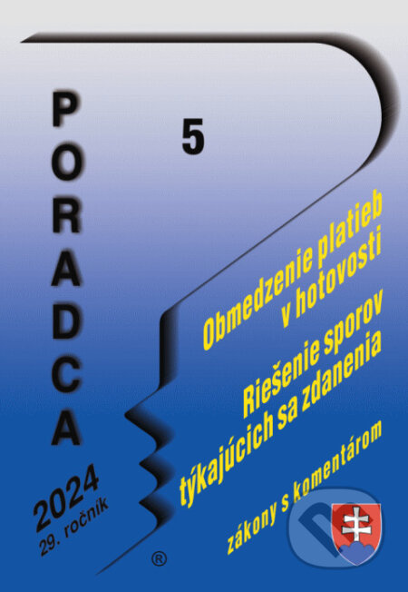 Poradca č. 5/2024 - Obmedzenie platieb v hotovosti - zákon s komentárom