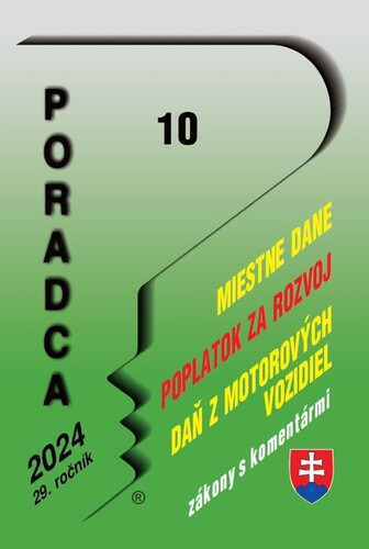 Poradca č. 10 / 2024 - Zákon o miestnych daniach s komentárom