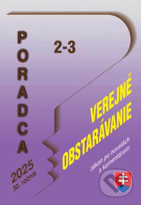 Poradca č. 2-3 / 2025 - Zákon o verejnom obstarávaní s komentárom