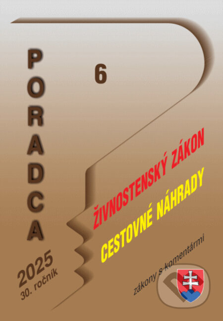 Poradca č. 6 / 2025 - Zákon o živnostenskom podnikaní - kniha z kategorie Právo