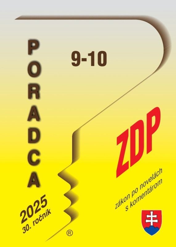 Poradca 9-10/2025 – ZDP s komentárom (po novelách) - kniha z kategorie Daně