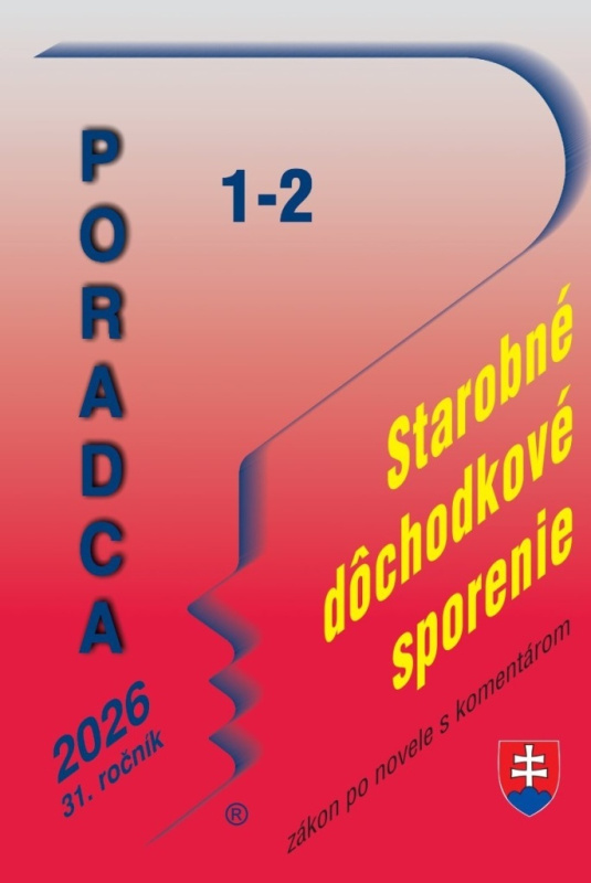 Poradca č. 1-2 / 2026 - Zákon o starobnom dôchodkovom sporení - kniha z kategorie Pracovní právo