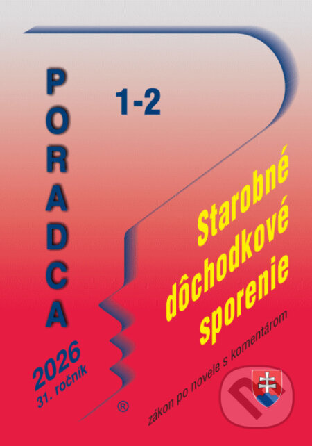 Poradca č. 1-2 / 2026 - Zákon o starobnom dôchodkovom sporení - kniha z kategorie Pracovní právo
